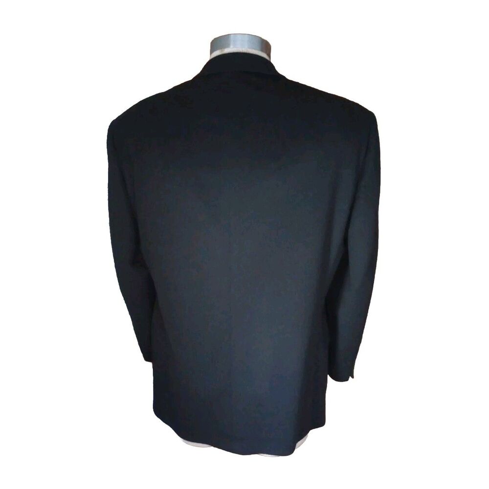 Ing Loro Piana & C. Men's Black 100% Cashmere Jacket Blazer Chest 46 Manzoni - Picture 3 of 14
